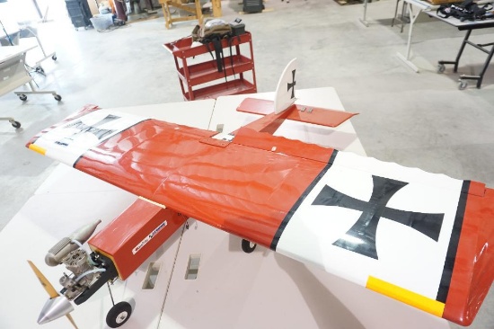 One Big Stick 60 RC gas airplane ready to fly. Length 56" width of wings 64", and one Robart model