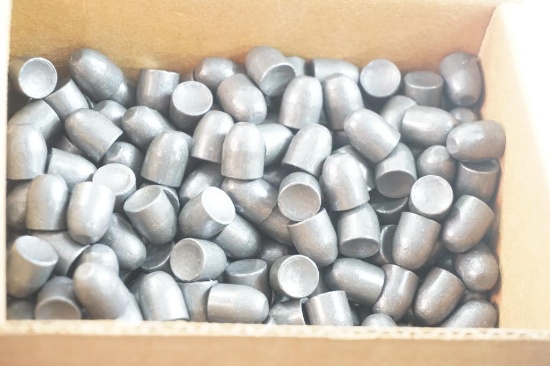 One box of Precision Bullets, 45 cal 200 gr RNFP. Count 500. Coated.