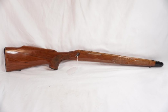 One Remington BDL right handed wood rifle stock. Used, a few dings but in very nice condition.
