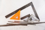 Miscellaneous carpenters square parts, framing square. See # 427.
