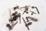 Bag of drill press and drill chuck keys.