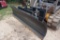 Snow bucket/blade for use with skid steer