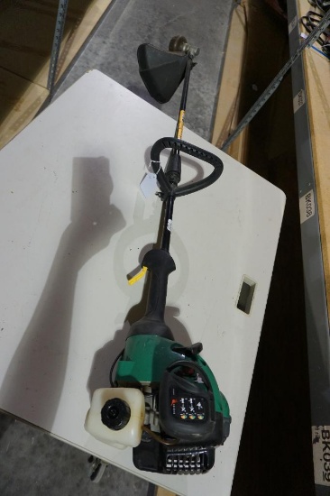 One gas Weed Eater lawn trimmer. Used, but looks in good condition.