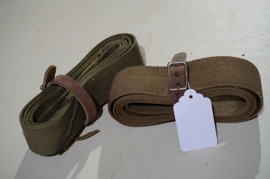 Two nylon cinch straps.