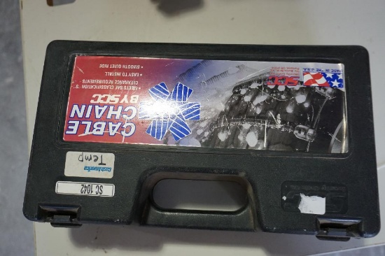 SCC cable tire chains # SC1042. In box.