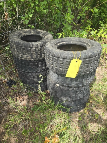 Two sets of (4) ATV tires. Total count (8).