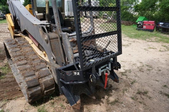 Land Honor logging winch for skid steer