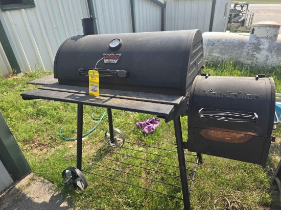 King-Griller charcoal grill/smoker