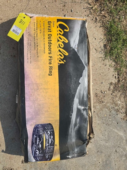 Cabelas canoe outdoor firepit ring