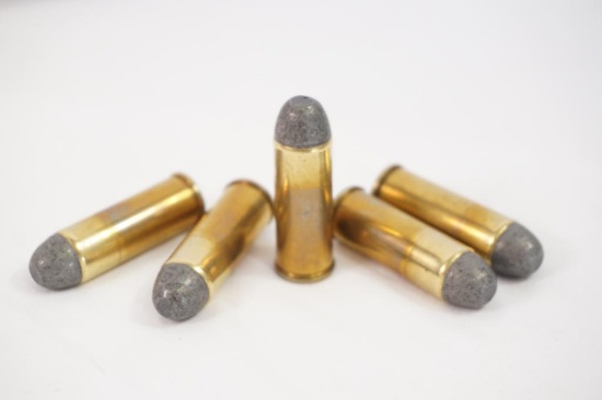 One box of Lazy J Cowboy Action Ammunition, 45v Colt 215 gr RNFP, 50 count