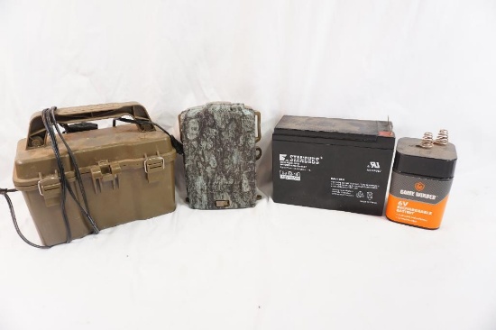 Moultrie game cam, game winner 6V rechargeable battery, Stand HBS valve regulated rechargeable