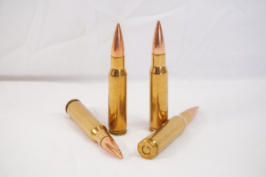 Three boxes of PMC Bronze 308 Winchester ammo, 147gr, 60 count total