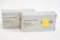 Two sets of Burris Med Std silver safari finish scope mount rings, new in pkg