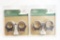 Two sets of Weaver quick detach 30MM high matte black scope rings
