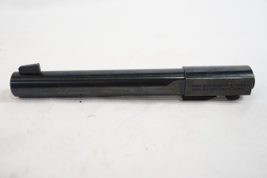 High Standard .22 Long Rifle 6.5" barrel, appears unused