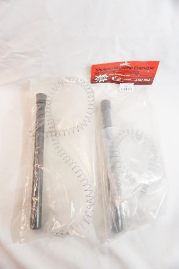 Two Shotgun magazine extenders, one Tacstar for Remington 1100/11-87 and one unknown