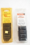 Two TacStar black side saddle shotshell carriers for Mossberg 12 gauge 835 and Benelli Nova 12 ga,