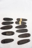 Eleven Remington plastic butt plates