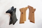 Two sets of pistol grips