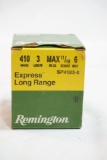 One box of Remington Express long range 410 gauge 3