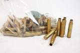 Bag of 338 Win brass, sized and primed, 60 count