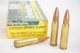 One box of Remington 350 Rem Mag 200 gr core-lokt PSP, 20 count