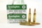 Two boxes of Remington 223 Rem 55 gr FMJ. Count 40.