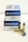 Two boxes of MagTech 38 Spl 158 gr LRN. Count 100.