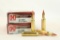 Two boxes of Hornady Varmint 222 Rem 50 gr V-Max. Count 40.