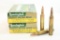 Two boxes of Remington 7mm Rem Ultra Mag. One 140 gr PSP, and one 160 gr Nosler Partition, Count 40.