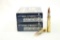 Two boxes of Fiocchi 30-06 150 gr FMJBT. Count 40.