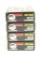 Four boxes of Wolf 223 Rem 55 gr FMJ. Count 80