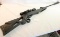 One Gamo silent cat barrel cock rifle. With scope.