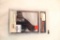 One Galco black leather right handed belt holster for Glocks. In package.