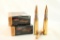 Two boxes of PMC Bronze 50 cal 660 gr FMJBT. Count 20.