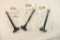 Three AR charging handles. In packages.
