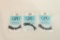 Three AK trigger pins. In packages.