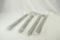 Four carbine buffer springs, new in pkgs
