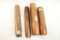 Four wood forends, two for Mossberg, one for Savage 94 12 gauge and one ?