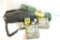 Roll of 250 lb load limit camo rope, two Buddy Bag portable toilet systems, one nylon zipper bag and