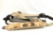 Three padded shoulder gun slings