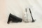 AR-15 buttstock and two charging handles