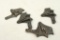 Four S&W K frame side plates