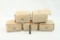 Five packages of .223 FMJ, 100 count total