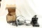Plantronics wireless office headset system with charger in box, used