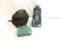 Motorola Symbol barcode scanner with charger and a Brother P-touch Home & Hobby label printer