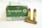 Partial box of Remington .38 Special +P 125 gr SJHP, 25 count