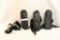 Four gun slings with padded shoulder