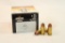 One box of Armscor 9mm 124 gr JHP. Count 20.