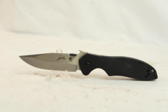Kershaw Emerson folding knife with belt clip, new in box